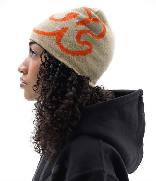 5K Skull Cap (Beige)