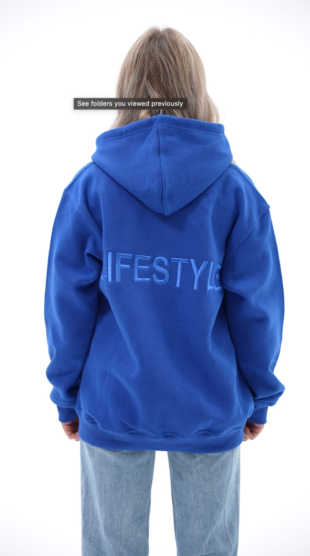 HOME hoodie (Blue)