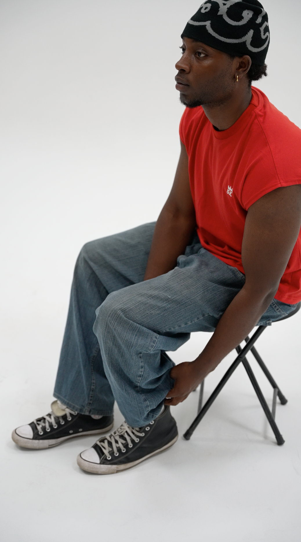 SAMPLE Cut Off Tee (Red)