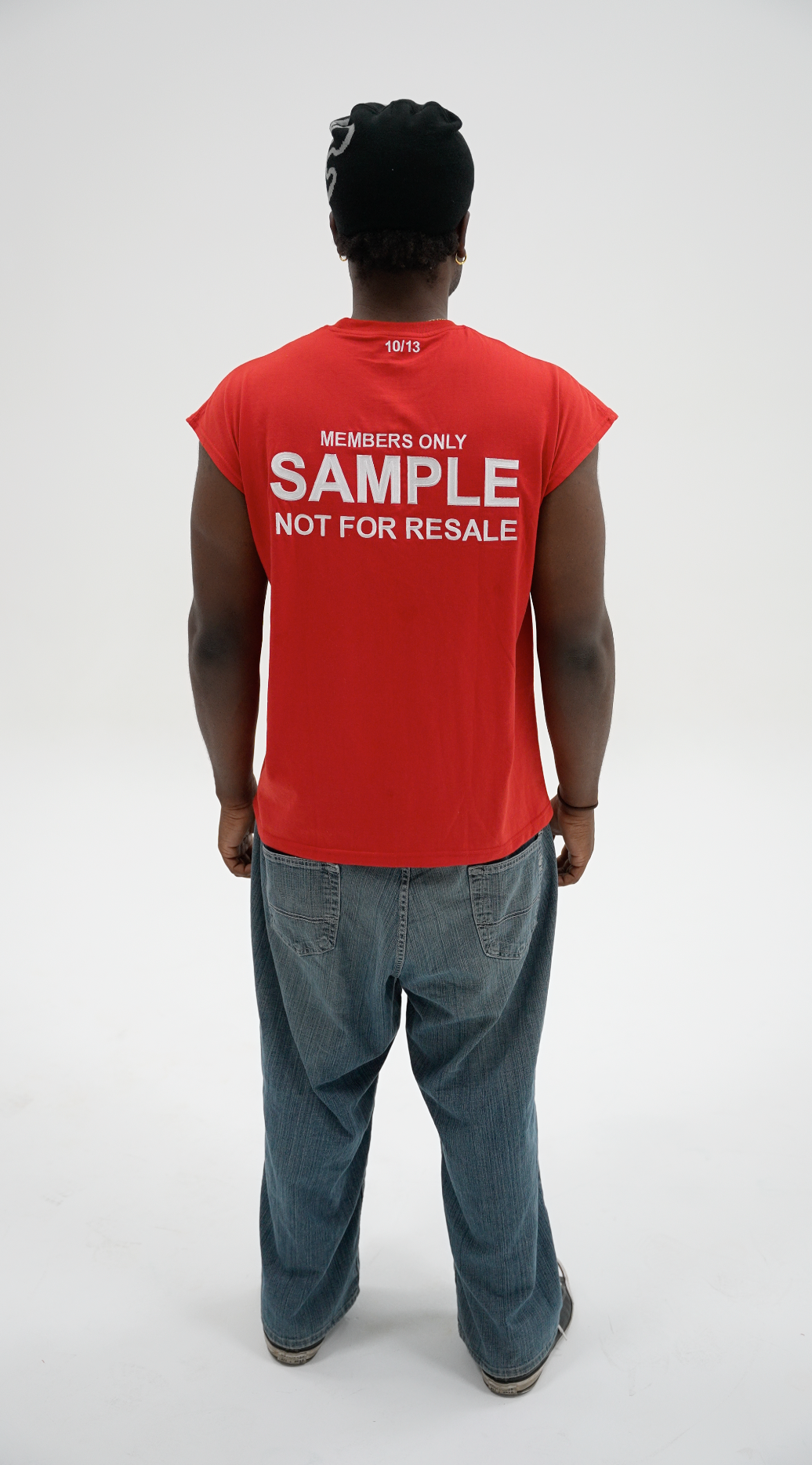 SAMPLE Cut Off Tee (Red)