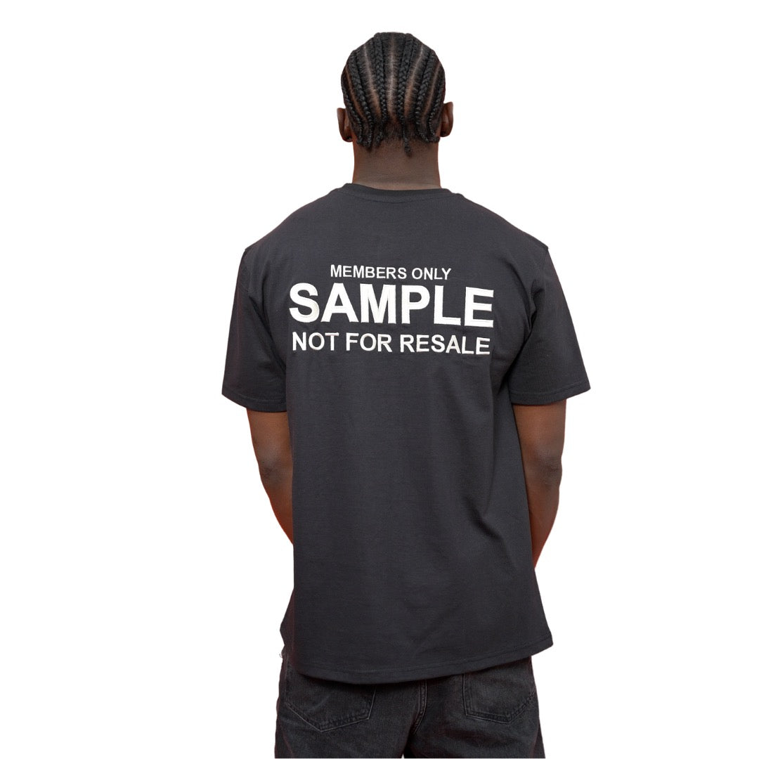 SAMPLE Tee (Black/50)