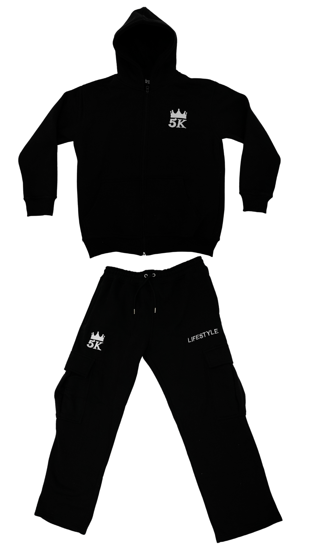 5K Lifestyle Sweatsuit (Black)