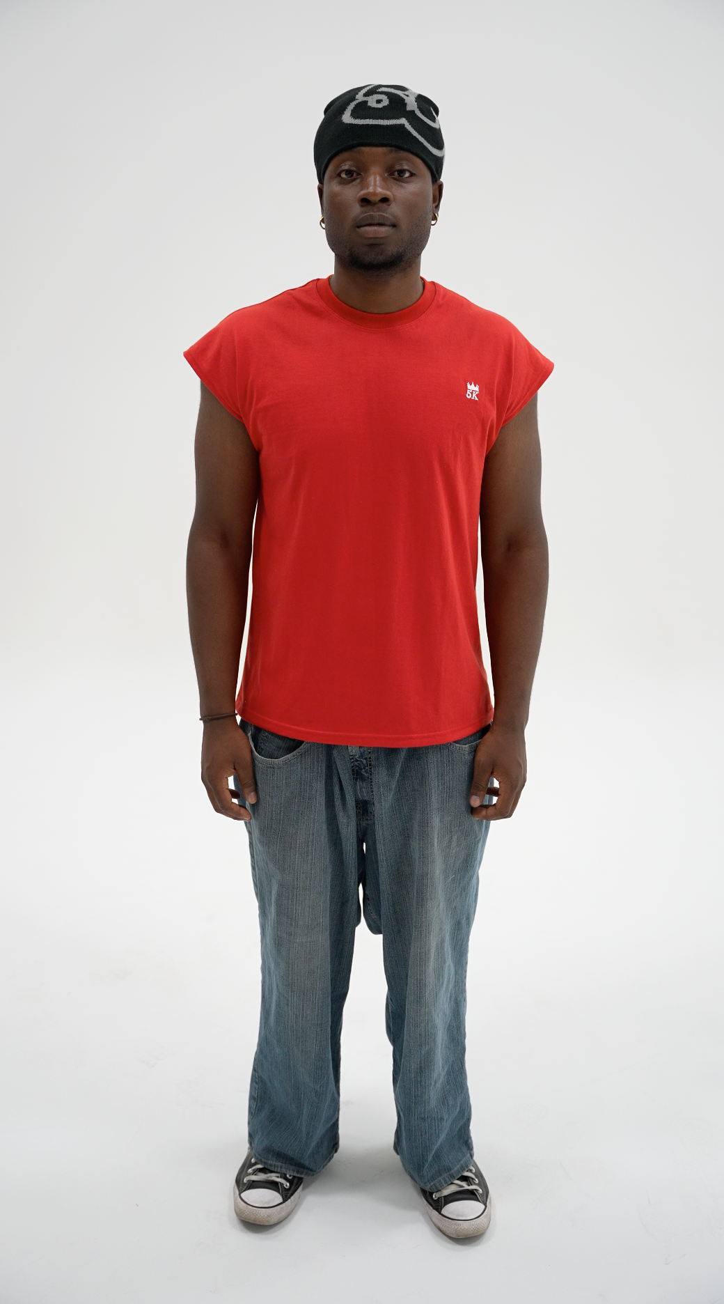 SAMPLE Cut Off Tee (Red)