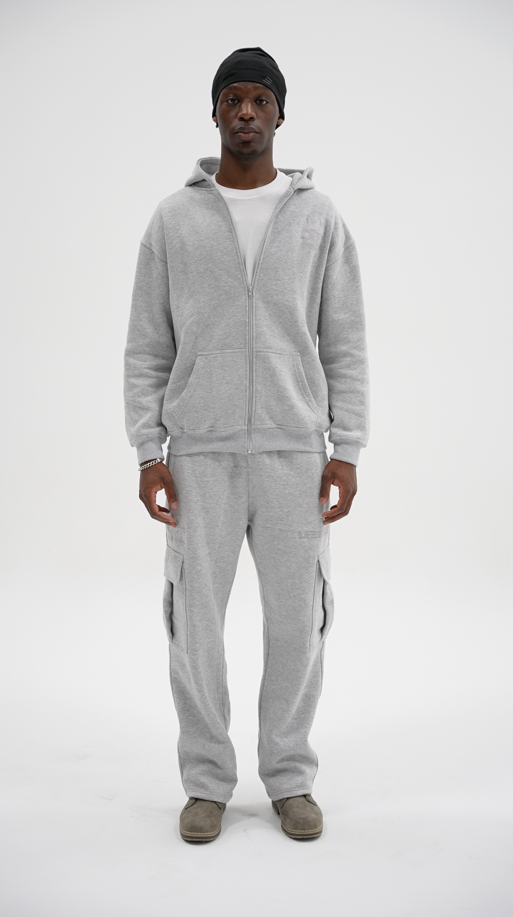 5K Lifestyle Sweatsuit (Heather Grey)