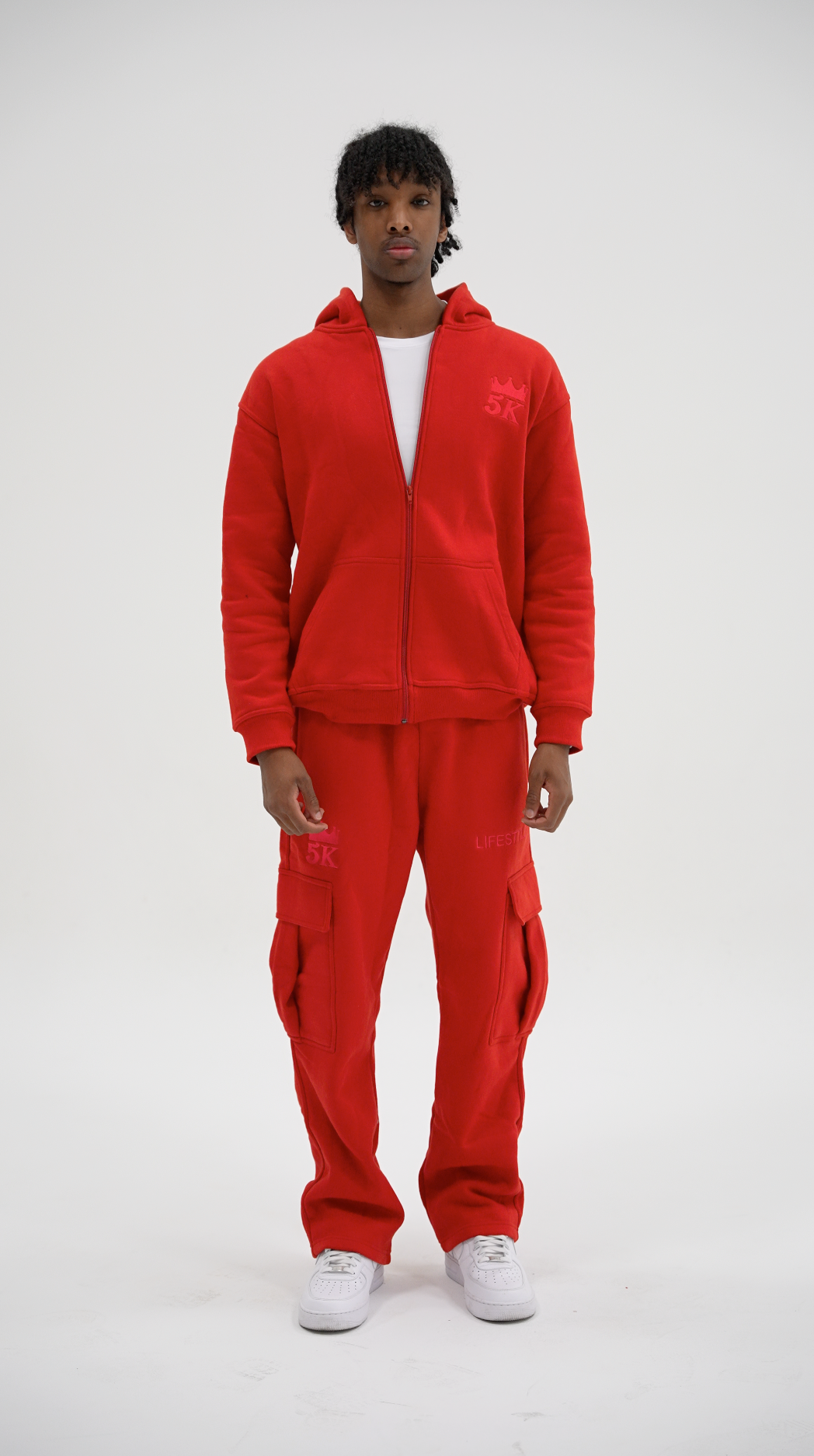 5K Lifestyle Sweatsuit (Red)