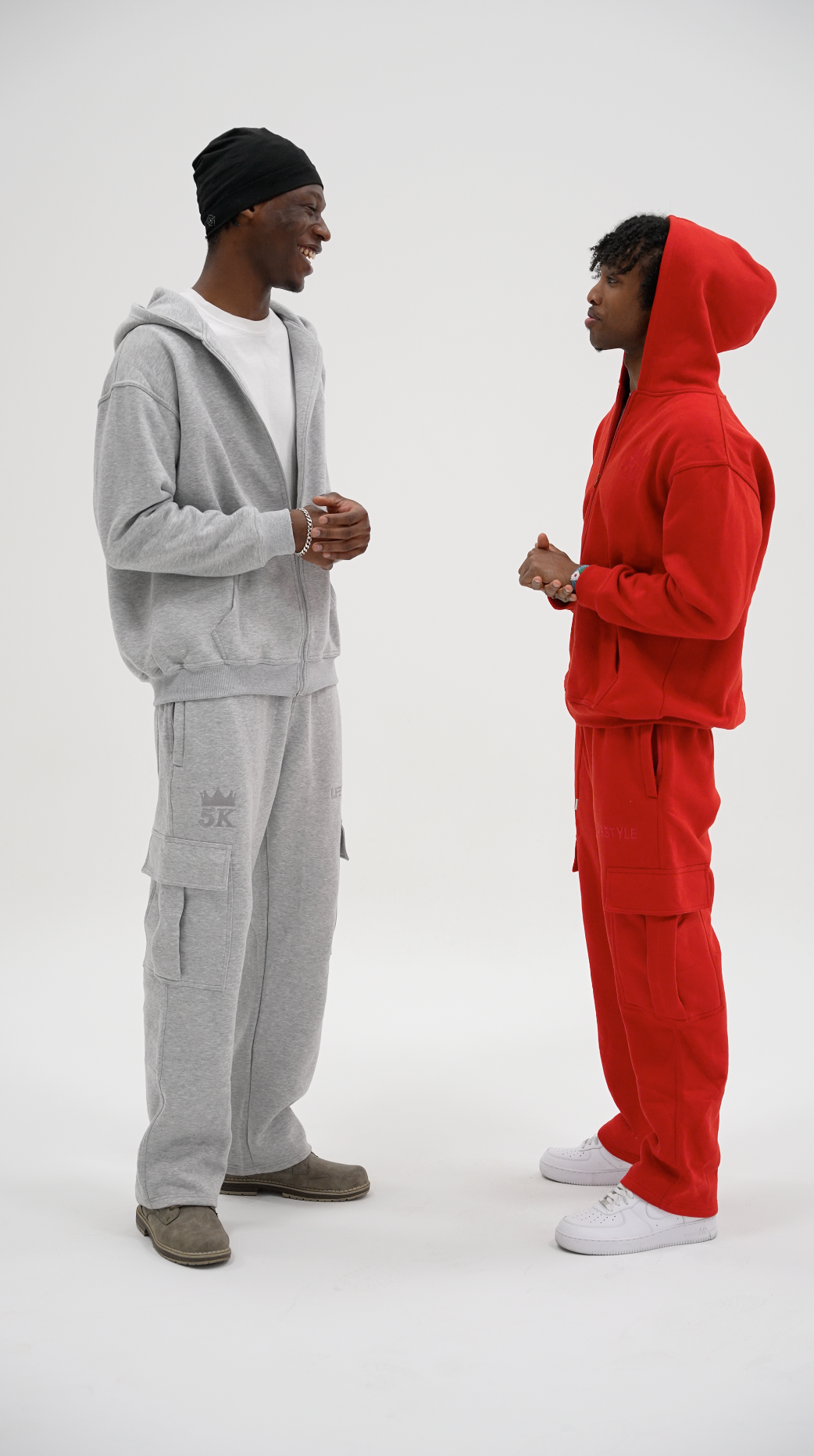 5K Lifestyle Sweatsuit (Heather Grey)