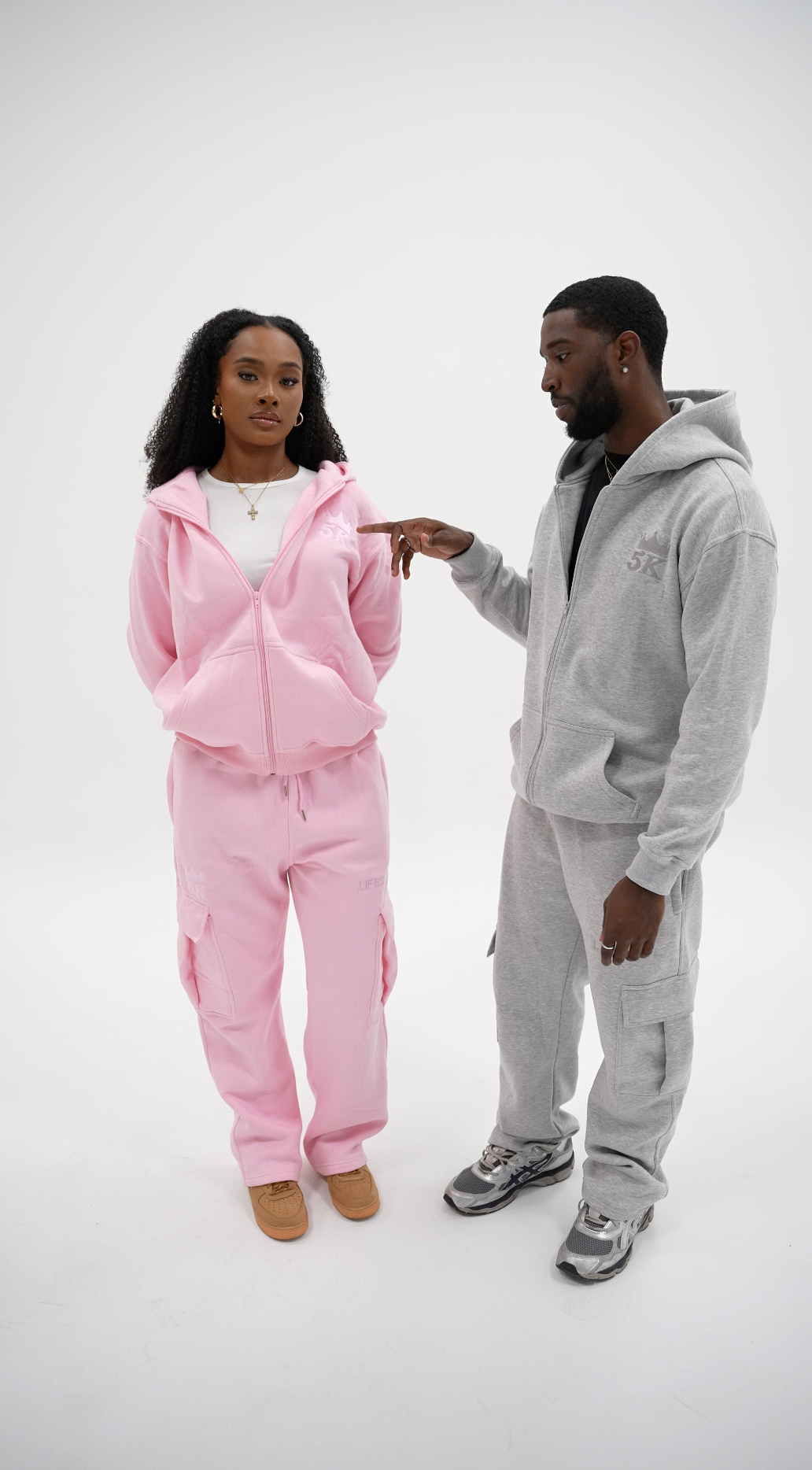 5K Lifestyle Sweatsuit (Heather Grey)